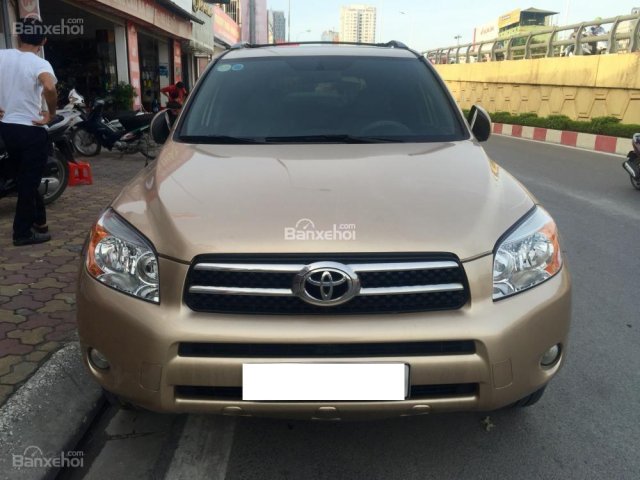 Cần bán xe Toyota RAV4 đời 2007 nhập Mỹ 7 chỗ, màu vàng cát