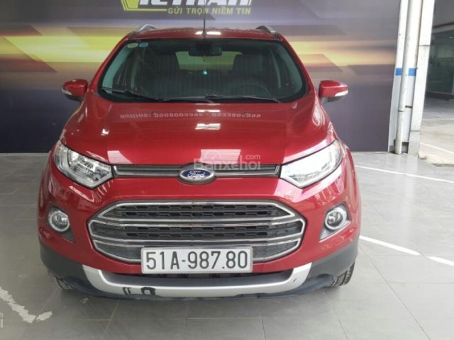 Bán Ford Ecosport Titanium 1.5AT cuối 2014 đỏ chery biển Sài Gòn