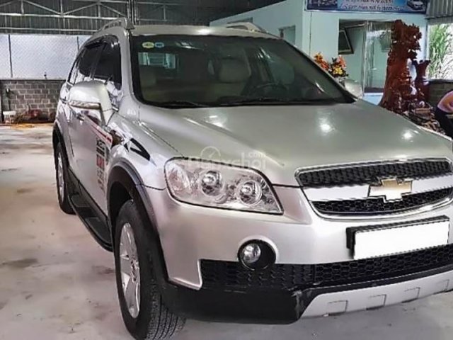 Bán Chevrolet Captiva LT 2.4 MT đời 2007, màu bạc