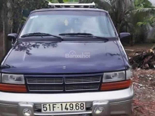 Bán xe Dodge Caravan đời 1995, màu xanh lam, nhập khẩu