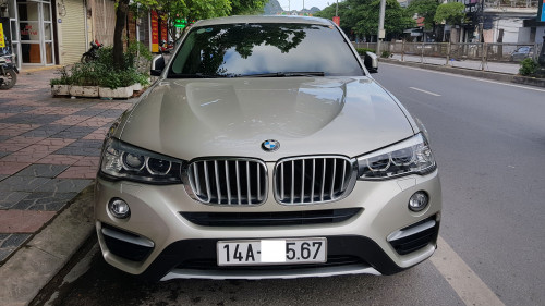 Bán xe BMW X4 2.0 AT đời 2014, màu vàng