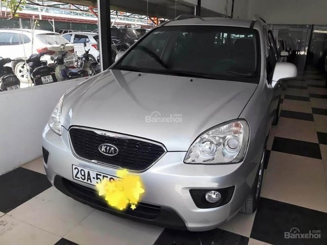 Bán xe Kia Carens Sx đời 2012, màu bạc số sàn giá cạnh tranh