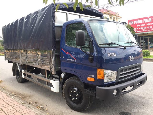 Bán xe tải Hyundai HD800 tải 8 tấn, trả trước 95tr nhận xe ngay, thùng dài 5.1m, đời 2018 mới, giá ưu đãi nhất