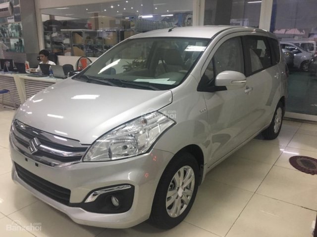 Suzuki Ertiga - 2017- màu bạc- tặng bộ phụ kiện có giá trị - dòng tự động - Liên hệ 0906612900