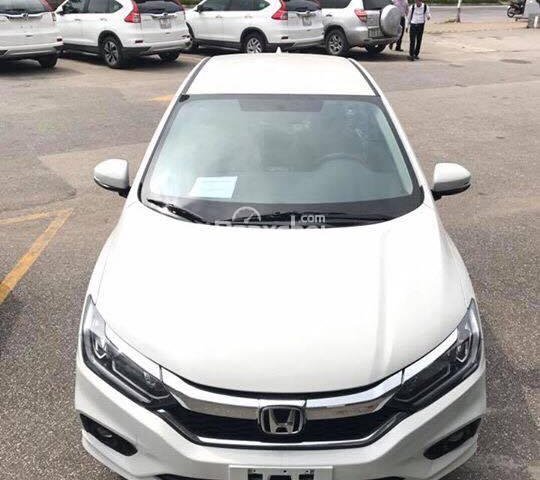 Bán Honda City sản xuất 2017, màu trắng, giá chỉ 604 triệu