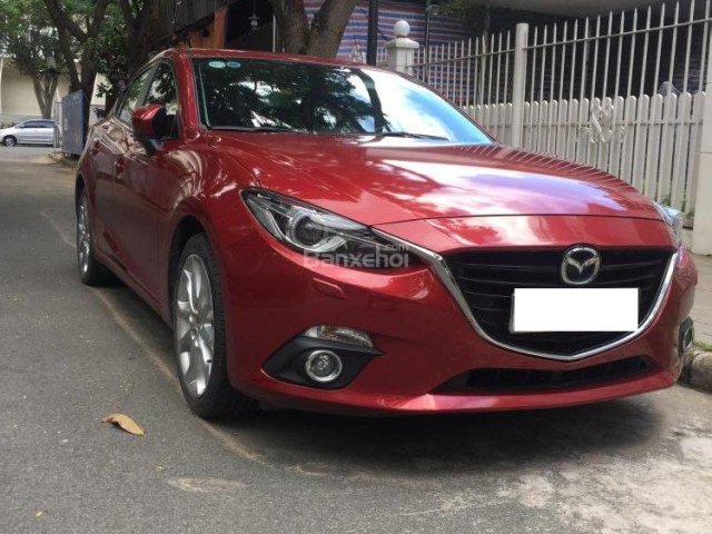 Bán xe Mazda 3 2.0 AT cao cấp sedan đời 2015, màu đỏ, giá chỉ 610 triệu