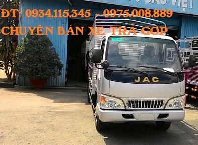 Bán Jac HFC 2T4 đời 2017, màu bạc, trả góp vay vốn đến 90%