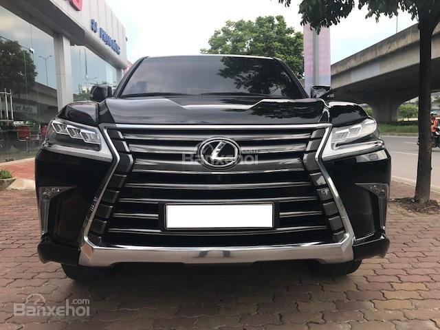 Bán xe Lexus LX 570 model 2016, màu đen, xe nhập chính hãng mới 99.9% siêu lướt, LH 0904927272