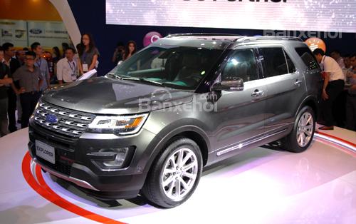 Bán Ford Explorer đời 2017, màu xám, nhập khẩu Mỹ, giá cực tốt, L/H: 0907782222