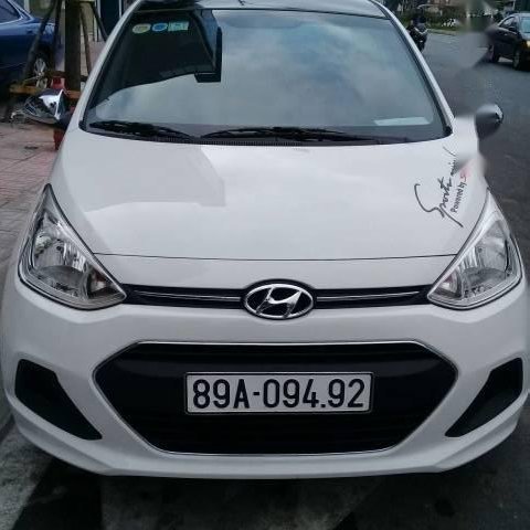 Xe Hyundai Grand i10 đời 2016, màu trắng, nhập khẩu nguyên chiếc, giá chỉ 375 triệu