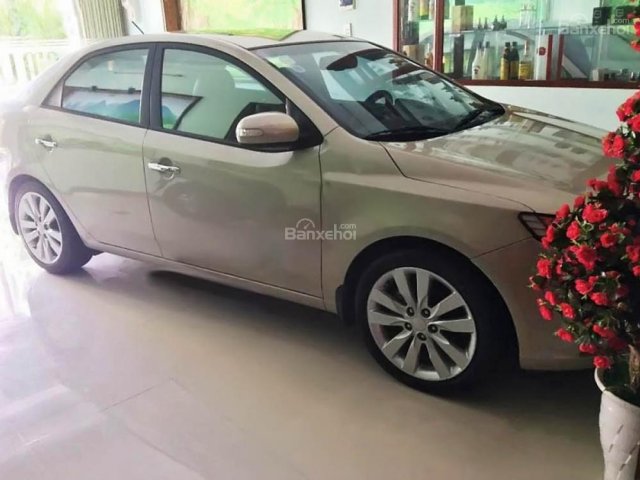 Cần bán lại xe Kia Forte SX đời 2010, màu xám, 351 triệu