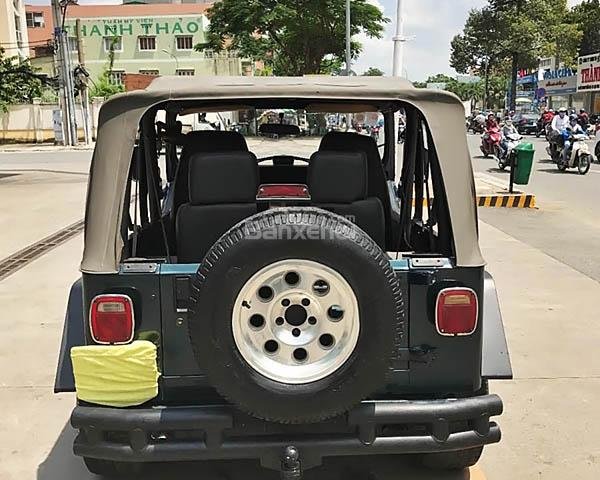 Cần bán lại xe Jeep Wrangler đời 1995, màu xanh lam, nhập khẩu số sàn