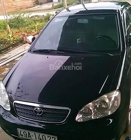 Cần bán Toyota Corolla altis 2002, màu đen ít sử dụng