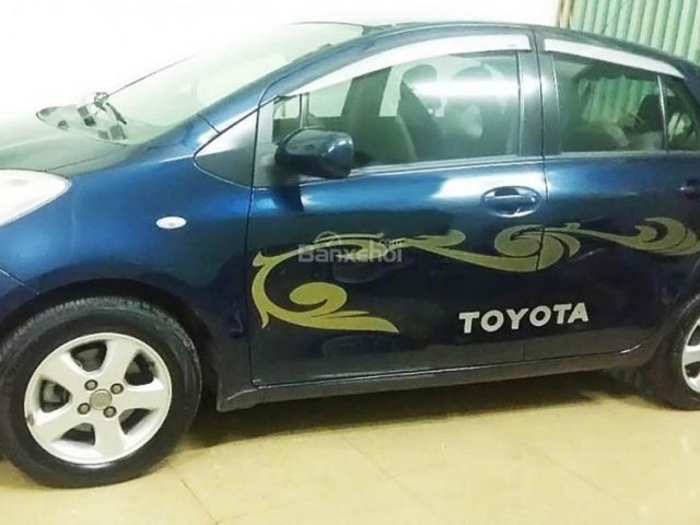 Cần bán gấp Toyota Yaris đời 2008, màu xanh lam, nhập khẩu nguyên chiếc xe gia đình