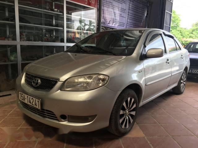 Cần bán lại xe Toyota Vios G đời 2005, màu bạc, giá tốt