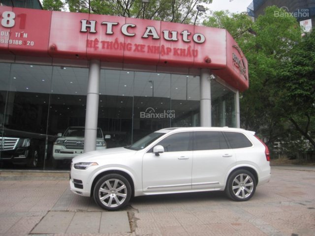 Bán xe Volvo XC90 T6 Inscription 2016, màu trắng, nhập Mỹ