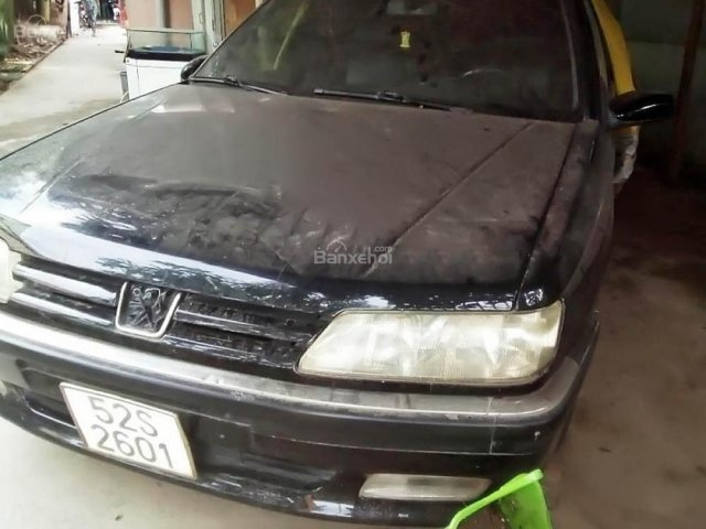 Bán Peugeot 605 sản xuất 1998, màu đen, nhập khẩu, 77tr