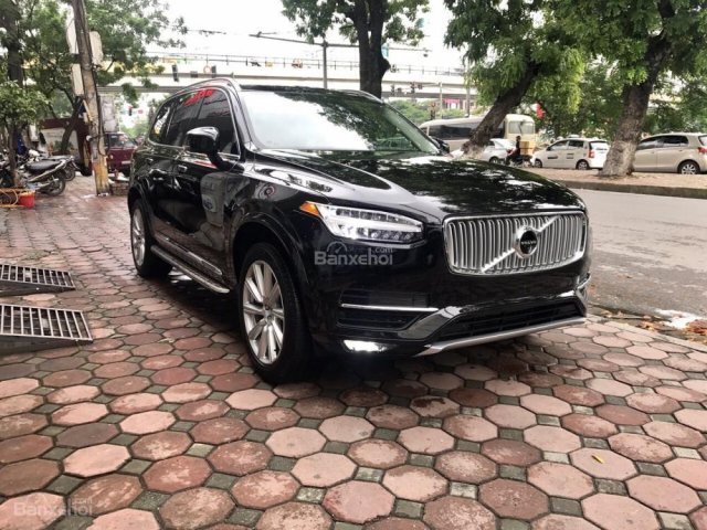 Bán xe Volvo XC90 Inscription 2017, màu đen, xe nhập Mỹ, giá tốt nhất -giao ngay LH: 0902.00.88.44