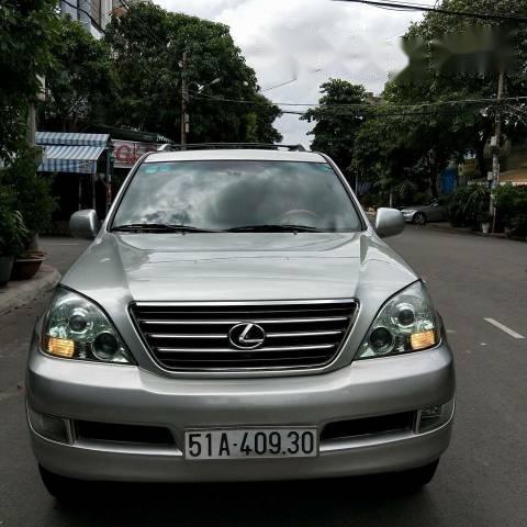 Cần bán lại xe Lexus GX 470 đời 2005, màu bạc