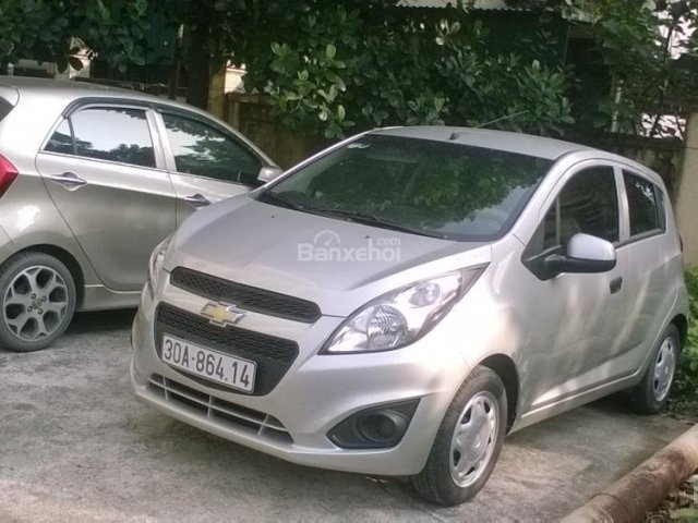 Bán xe Chevrolet Spark LS đời 2015, màu bạc