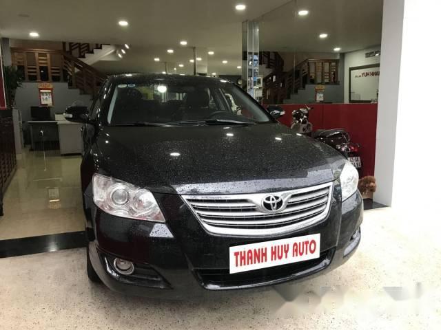 Bán Toyota Camry 3.5Q đời 2007, màu đen, 580 triệu