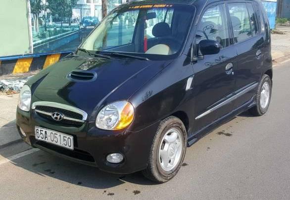 Bán Hyundai Atos đời 2002, màu đen, nhập khẩu Hàn Quốc, giá chỉ 155 triệu