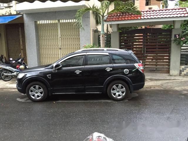 Bán Chevrolet Captiva đời 2007, màu đen, giá 300tr