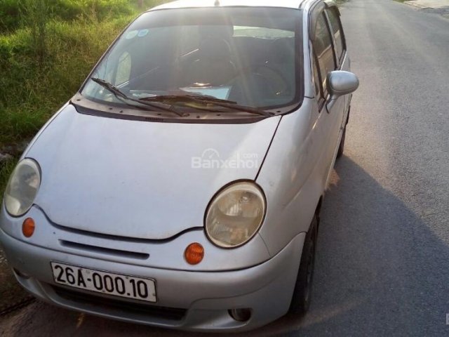 Bán xe Daewoo Matiz SE đời 2008, màu bạc