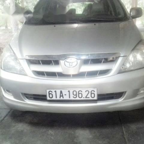 Bán xe Toyota Innova G đời 2007, màu bạc