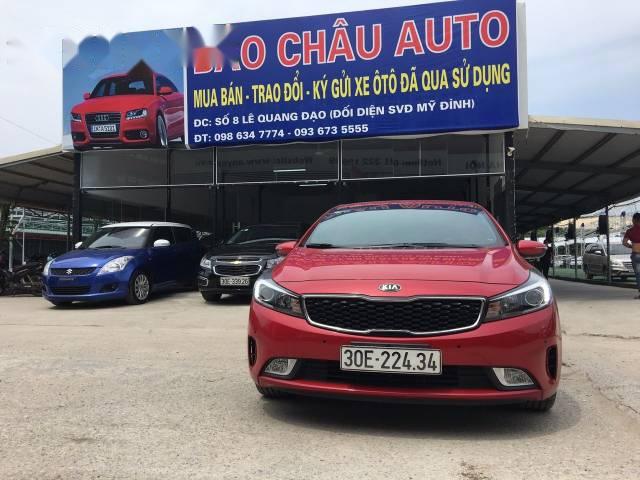 Bán Kia Cerato AT năm 2016, màu đỏ