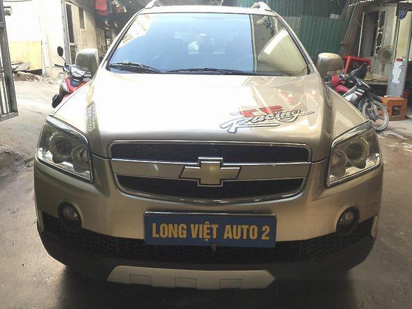 Cần bán Chevrolet Captiva LTZ năm 2008, màu vàng số tự động