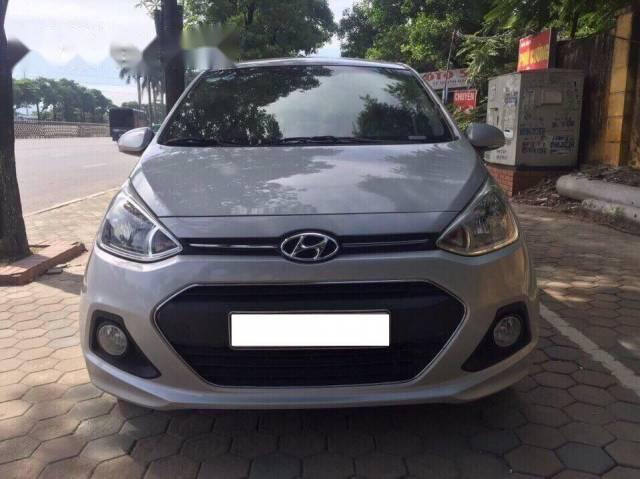 Bán Hyundai Grand i10 sản xuất 2015, màu bạc