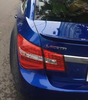 Cần bán lại xe Daewoo Lacetti đời 2008, màu xanh lam chính chủ