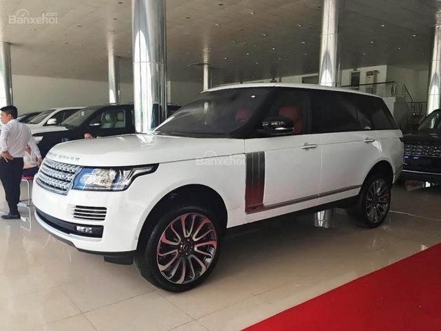 Cần bán lại xe LandRover Range Rover Autobiography LWB đời 2014, màu trắng, nhập khẩu