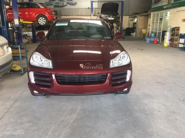 Bán Porsche Cayenne đời 2009 màu đỏ, giá tốt, xe nhập