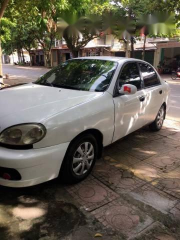 Bán gấp Daewoo Lanos đời 2003, màu trắng xe gia đình