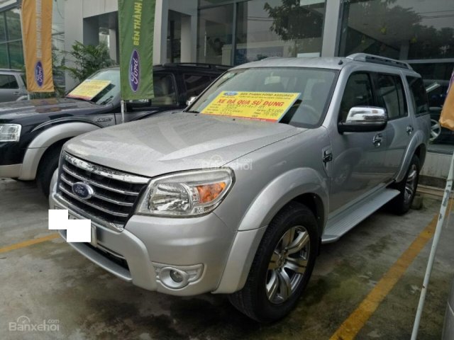 Bán Ford Everest 2.5l AT năm sản xuất 2009, màu bạc giá cạnh tranh