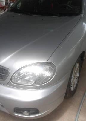 Bán ô tô Daewoo Lanos đời 2003, màu bạc  