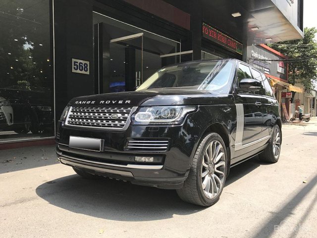 Bán LandRover Range Rover Autobiography 2016, màu đen, nhập khẩu nguyên chiếc ít sử dụng