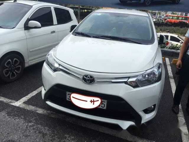 Chính chủ bán Toyota Vios E CVT năm 2016, màu trắng