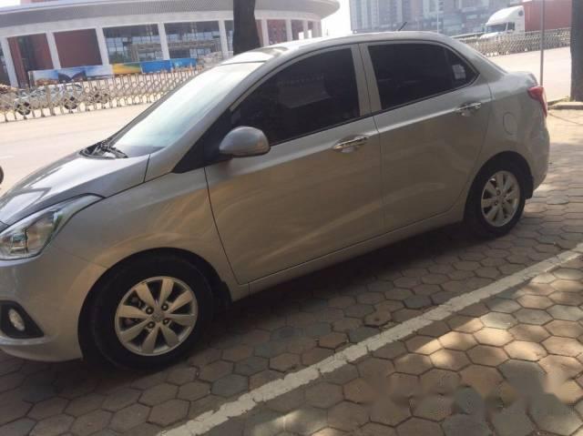 Bán xe Hyundai Grand i10 sản xuất 2015, màu bạc, giá chỉ 398 triệu