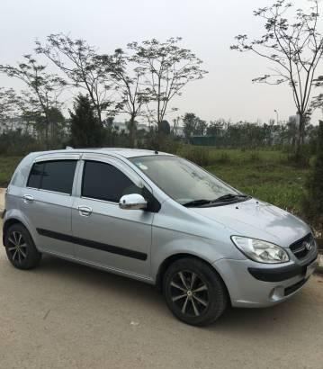 Bán xe Hyundai Getz sản xuất 2010, màu bạc