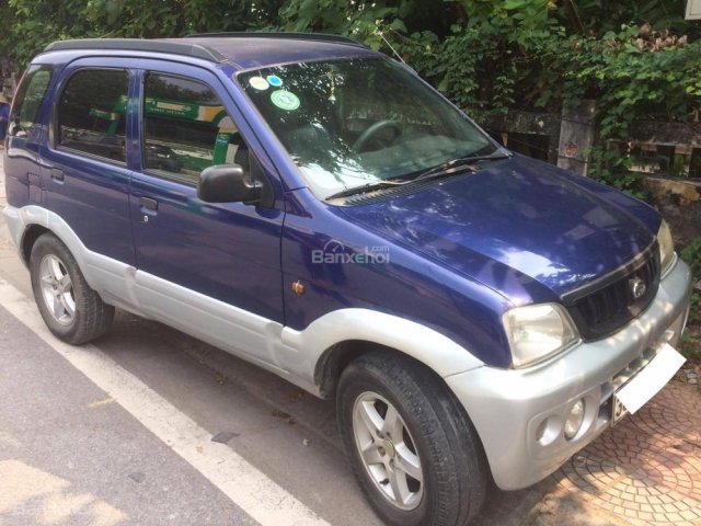 Bán ô tô Daihatsu Terios đời 2003, màu xanh  