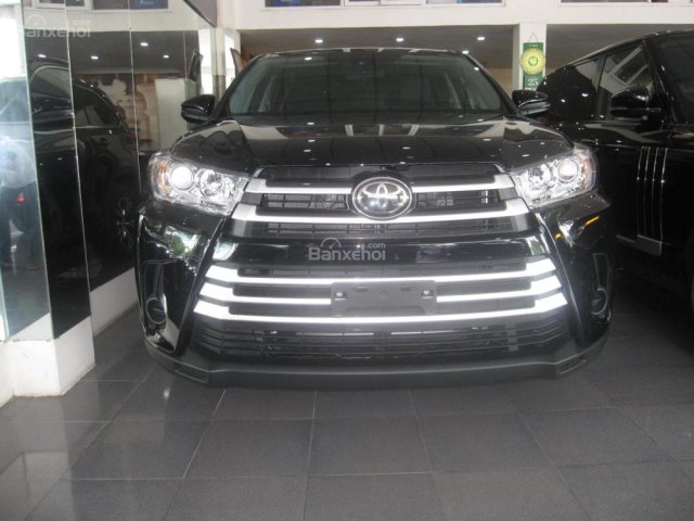 Bán Toyota Highlander LE 2016 màu đen, giá tốt