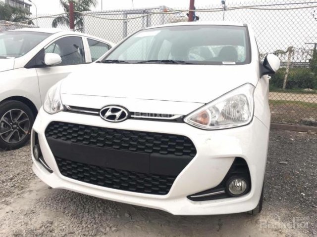 Bán xe Hyundai Grand i10 sản xuất 2017, màu trắng