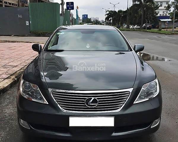 Cần bán gấp Lexus LS 460L đời 2008, màu đen, nhập khẩu nguyên chiếc còn mới