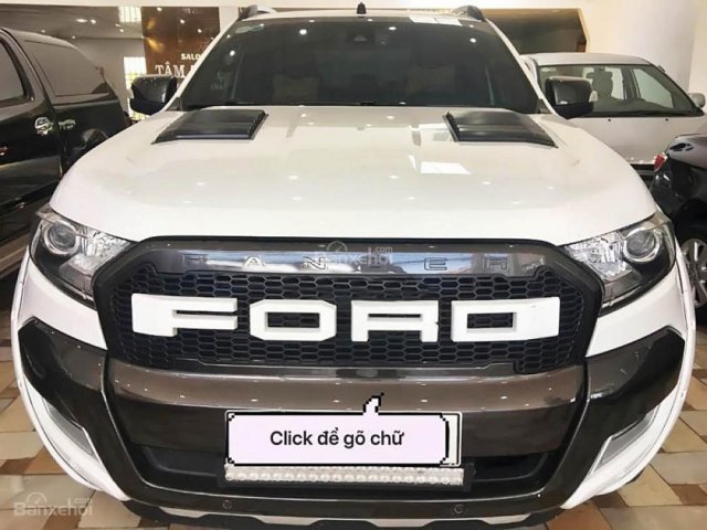 Bán ô tô Ford Ranger 2016, màu trắng, nhập khẩu nguyên chiếc chính chủ giá cạnh tranh