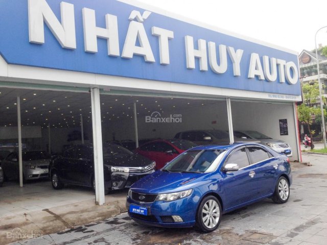 Cần bán Kia Forte SLI 1.6 AT đời 2009, màu xanh lam, xe nhập, thủ tục nhanh gọn