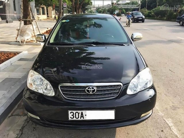 Bán Toyota Corolla altis G đời 2005, màu đen số sàn, giá chỉ 345 triệu