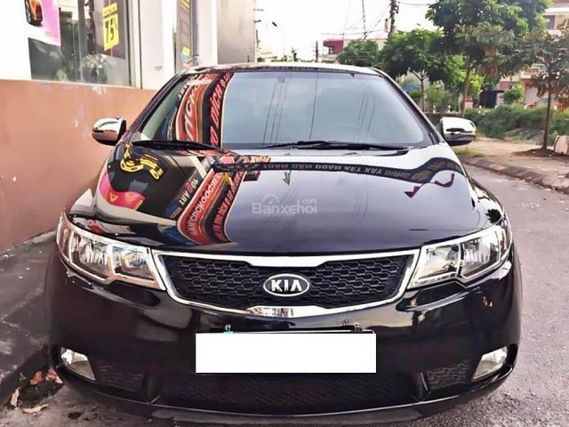 Bán Kia Forte SX 1.6 MT đời 2012, màu đen